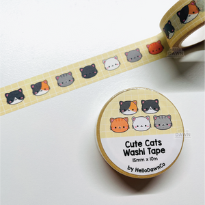 Cute Cats Washi Tape