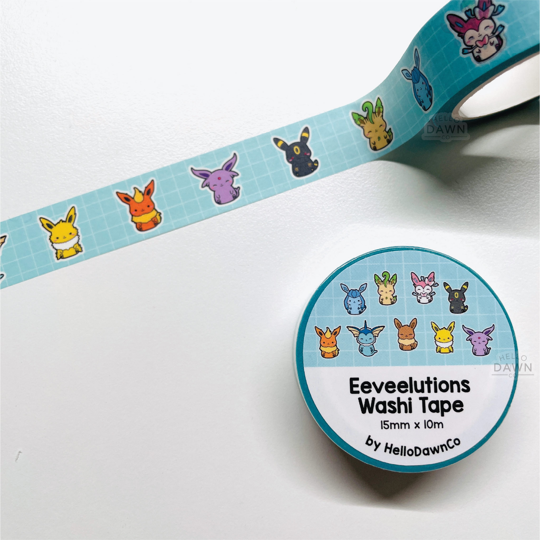 Evolution Poke Washi Tape