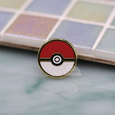 Capture Ball Enamel Pins