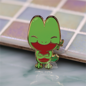 #252 Tree Gecko Balloon Enamel Pins