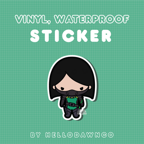 Viper Vinyl Waterproof Stickers